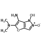 CAS#: 897938-79-3, 6-Amino-5-(dimethylamino)-1H-furo[3,2-c]pyrazol-1-ol 2-oxide