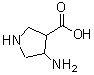 CAS 登录号：89799-61-1， 4-氨基-3-吡咯烷羧酸