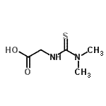 CAS#: 89799-64-4, N-(Dimethylcarbamothioyl)glycine