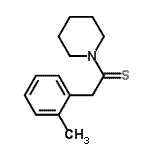 CAS#: 89812-89-5, 2-(2-Methylphenyl)-1-(1-piperidinyl)ethanethione