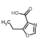 CAS#: 898227-93-5, 5-Ethyl-1,3-oxazole-4-carboxylic acid