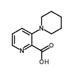 CAS#: 898289-01-5, 3-(1-Piperidinyl)-2-pyridinecarboxylic acid