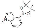 CAS 登录号：898289-06-0， 1-甲基-1H-吲哚-4-硼酸频哪醇酯