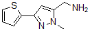 CAS#: 898289-09-3, 1-Methyl-3-(2-Thienyl)-1H-Pyrazole-5-Methanamine