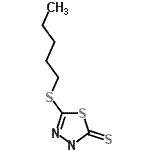 CAS 登录号：89852-45-9， 5-(戊基硫基)-1,3,4-噻二唑-2(3H)-硫酮