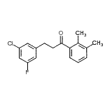 CAS#: 898750-64-6, 3-(3-Chloro-5-fluorophenyl)-1-(2,3-dimethylphenyl)-1-propanone