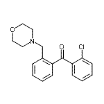 CAS#: 898750-71-5, (2-Chlorophenyl)[2-(4-morpholinylmethyl)phenyl]methanone