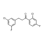 CAS#: 898751-12-7, 1-(2-Chloro-4-fluorophenyl)-3-(3-chloro-5-fluorophenyl)-1-propanone