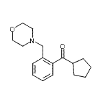 CAS 登录号：898751-37-6， 环戊基[2-(4-吗啉基甲基)苯基]甲酮