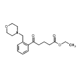 CAS 登录号：898751-49-0， 乙基5-[2-(4-吗啉基甲基)苯基]-5-氧代戊酸酯