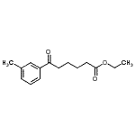 CAS#: 898751-50-3, Ethyl 6-(3-methylphenyl)-6-oxohexanoate