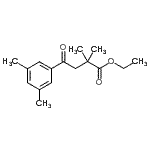 CAS 登录号：898751-66-1， 乙基4-(3,5-二甲基苯基)-2,2-二甲基-4-氧代丁酸酯