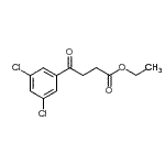 CAS 登录号：898751-84-3， 乙基4-(3,5-二氯苯基)-4-氧代丁酸酯