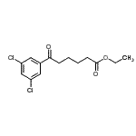 CAS#: 898751-90-1, Ethyl 6-(3,5-dichlorophenyl)-6-oxohexanoate