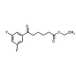 CAS#: 898752-40-4, Ethyl 6-(3,5-difluorophenyl)-6-oxohexanoate