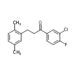 CAS#: 898753-72-5, 1-(3-Chloro-4-fluorophenyl)-3-(2,5-dimethylphenyl)-1-propanone