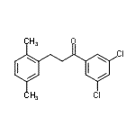 CAS 登录号：898754-04-6， 1-(3,5-二氯苯基)-3-(2,5-二甲基苯基)-1-丙酮