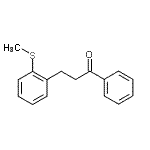 CAS#: 898754-17-1, 3-[2-(Methylsulfanyl)phenyl]-1-phenyl-1-propanone