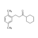 CAS 登录号：898754-22-8， 1-环己基-3-(2,5-二甲基苯基)-1-丙酮