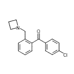 CAS 登录号：898754-77-3， [2-(1-氮杂环丁基甲基)苯基](4-氯苯基)甲酮
