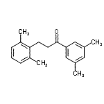 CAS#: 898754-92-2, 3-(2,6-Dimethylphenyl)-1-(3,5-dimethylphenyl)-1-propanone
