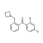 CAS 登录号：898755-15-2， [2-(1-氮杂环丁基甲基)苯基](2-氯-4-氟苯基)甲酮