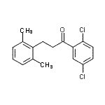 CAS#: 898755-22-1, 1-(2,5-Dichlorophenyl)-3-(2,6-dimethylphenyl)-1-propanone