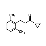 CAS 登录号：898755-40-3， 1-环丙基-3-(2,6-二甲基苯基)-1-丙酮