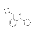 CAS#: 898755-47-0, [2-(1-Azetidinylmethyl)phenyl](cyclopentyl)methanone