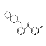 CAS#: 898756-04-2, [2-(1,4-Dioxa-8-azaspiro[4.5]dec-8-ylmethyl)phenyl](3-fluorophenyl)methanone