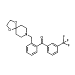 CAS#: 898756-30-4, [2-(1,4-Dioxa-8-azaspiro[4.5]dec-8-ylmethyl)phenyl][3-(trifluoromethyl)phenyl]methanone