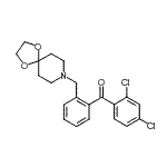 CAS#: 898756-51-9, (2,4-Dichlorophenyl)[2-(1,4-dioxa-8-azaspiro[4.5]dec-8-ylmethyl)phenyl]methanone