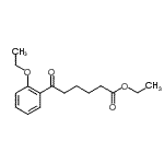 CAS 登录号：898757-42-1， 乙基6-(2-乙氧基苯基)-6-氧代己酸酯