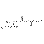 CAS 登录号：898757-69-2， 乙基4-(4-异丙氧基苯基)-4-氧代丁酸酯