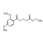 CAS 登录号：898758-15-1， 乙基5-(2,4-二甲氧基苯基)-5-氧代戊酸酯