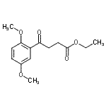 CAS#: 898758-26-4, Ethyl 4-(2,5-dimethoxyphenyl)-4-oxobutanoate