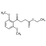 CAS#: 898758-41-3, Ethyl 4-(2,6-dimethoxyphenyl)-4-oxobutanoate