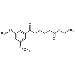 CAS 登录号：898758-65-1， 乙基6-(3,5-二甲氧基苯基)-6-氧代己酸酯