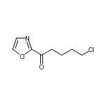 CAS 登录号：898758-80-0， 5-氯-1-(1,3-恶唑-2-基)-1-戊酮