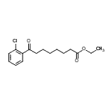 CAS 登录号：898759-09-6， 乙基8-(2-氯苯基)-8-氧代辛酸酯