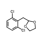 CAS 登录号：898759-17-6， 2-(2,6-二氯苄基)-1,3-二氧戊环