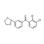 CAS#: 898759-49-4, (2,3-Dichlorophenyl)[3-(1,3-dioxolan-2-yl)phenyl]methanone