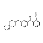 CAS#: 898761-47-2, 2-[3-(1,4-Dioxa-8-azaspiro[4.5]dec-8-ylmethyl)benzoyl]benzonitrile