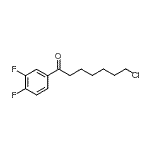 CAS#: 898761-57-4, 7-Chloro-1-(3,4-difluorophenyl)-1-heptanone