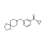 CAS#: 898762-46-4, Cyclopropyl[3-(1,4-dioxa-8-azaspiro[4.5]dec-8-ylmethyl)phenyl]methanone