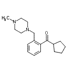 CAS#: 898762-63-5, Cyclopentyl{2-[(4-methyl-1-piperazinyl)methyl]phenyl}methanone