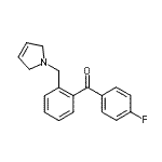 CAS#: 898763-17-2, [2-(2,5-Dihydro-1H-pyrrol-1-ylmethyl)phenyl](4-fluorophenyl)methanone
