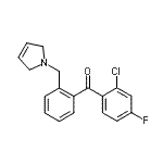 CAS#: 898763-64-9, (2-Chloro-4-fluorophenyl)[2-(2,5-dihydro-1H-pyrrol-1-ylmethyl)phenyl]methanone