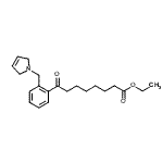 CAS#: 898764-04-0, Ethyl 8-[2-(2,5-dihydro-1H-pyrrol-1-ylmethyl)phenyl]-8-oxooctanoate