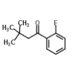 CAS 登录号：898764-70-0， 1-(2-氟苯基)-3,3-二甲基-1-丁酮